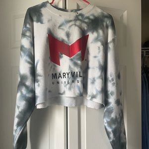 Maryville university cropped crewneck